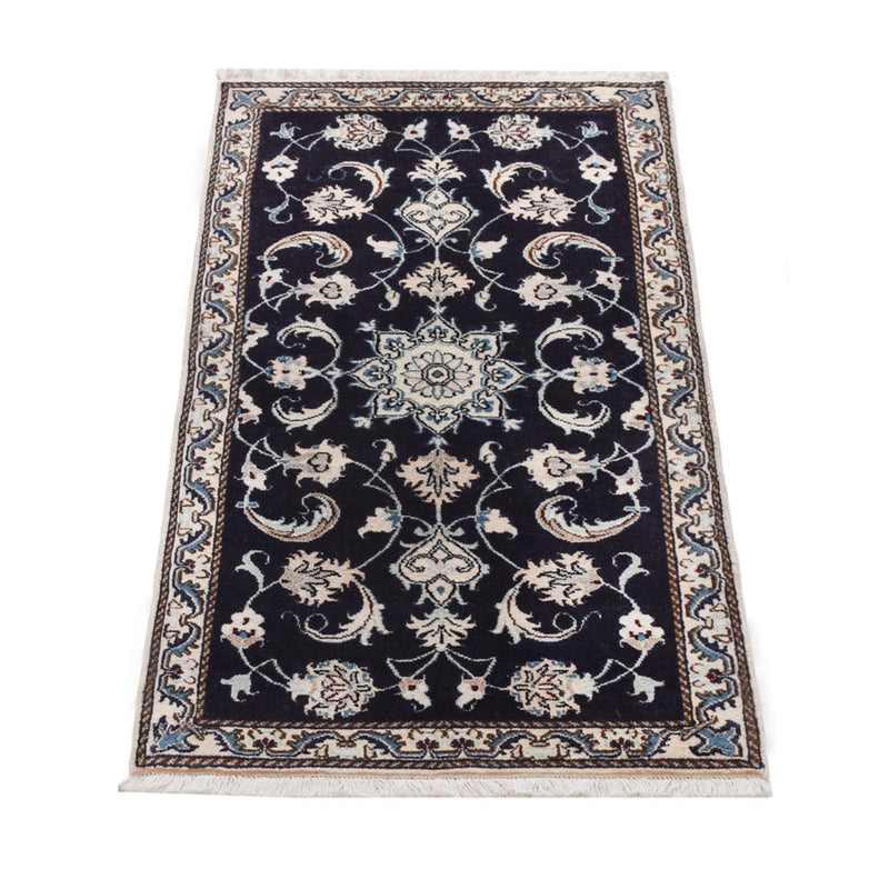 Perser Rug - Nain - 138 x 66 cm - dark blue