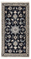 Perser Rug - Nain - 132 x 72 cm - dark blue