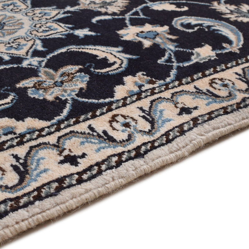 Perser Rug - Nain - 132 x 72 cm - dark blue