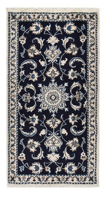 Perser Rug - Nain - 133 x 70 cm - dark blue