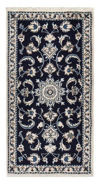 Perser Rug - Nain - 133 x 70 cm - dark blue