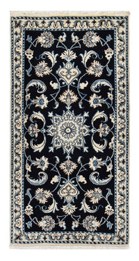 Perser Rug - Nain - 134 x 68 cm - dark blue