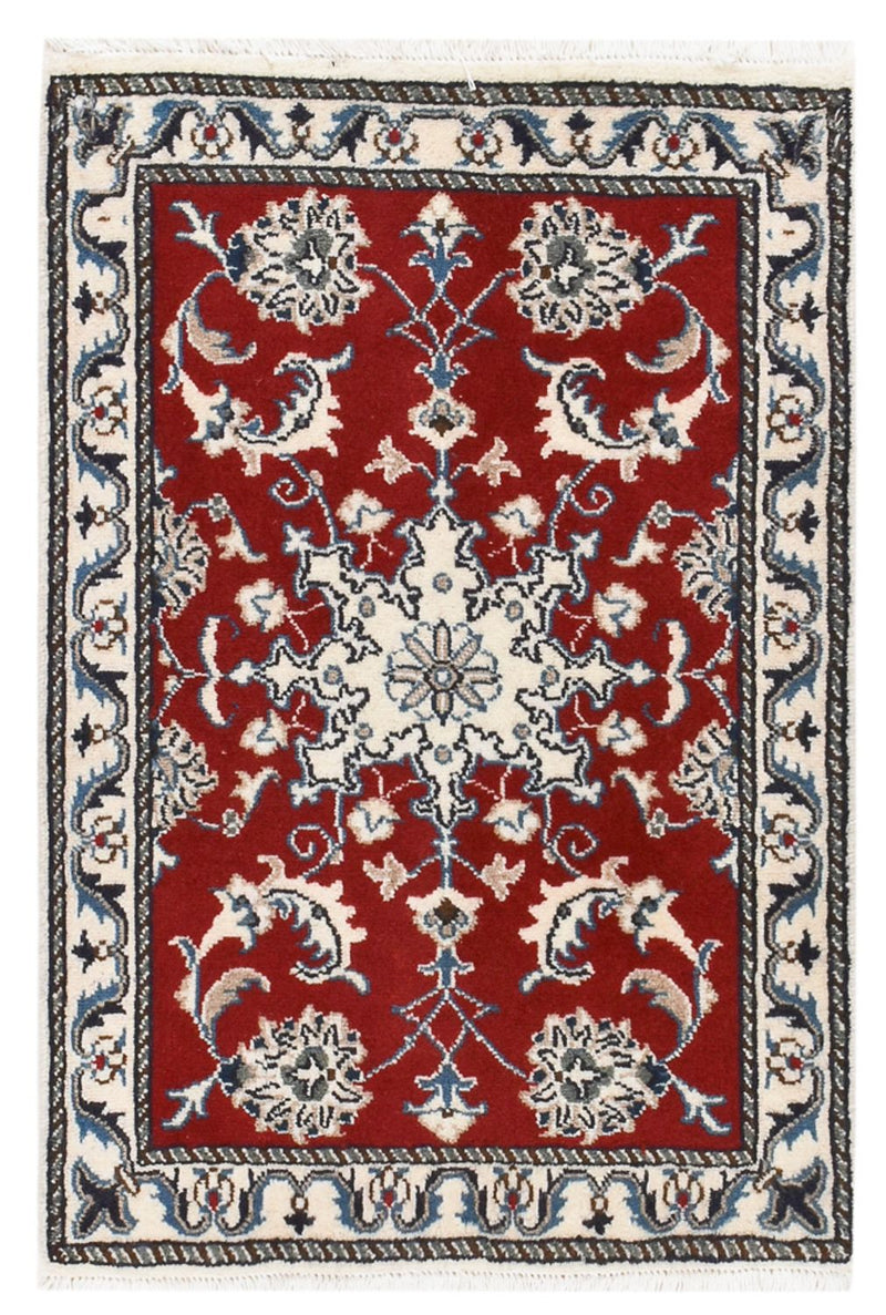 Perserteppich - Nain - 89 x 57 cm - rot