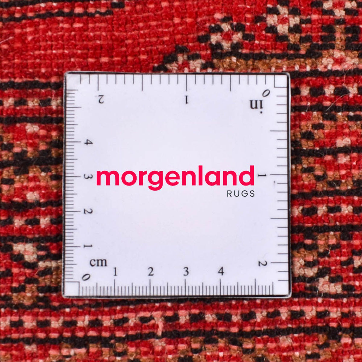 Turkaman Rug - 189 x 130 cm - red