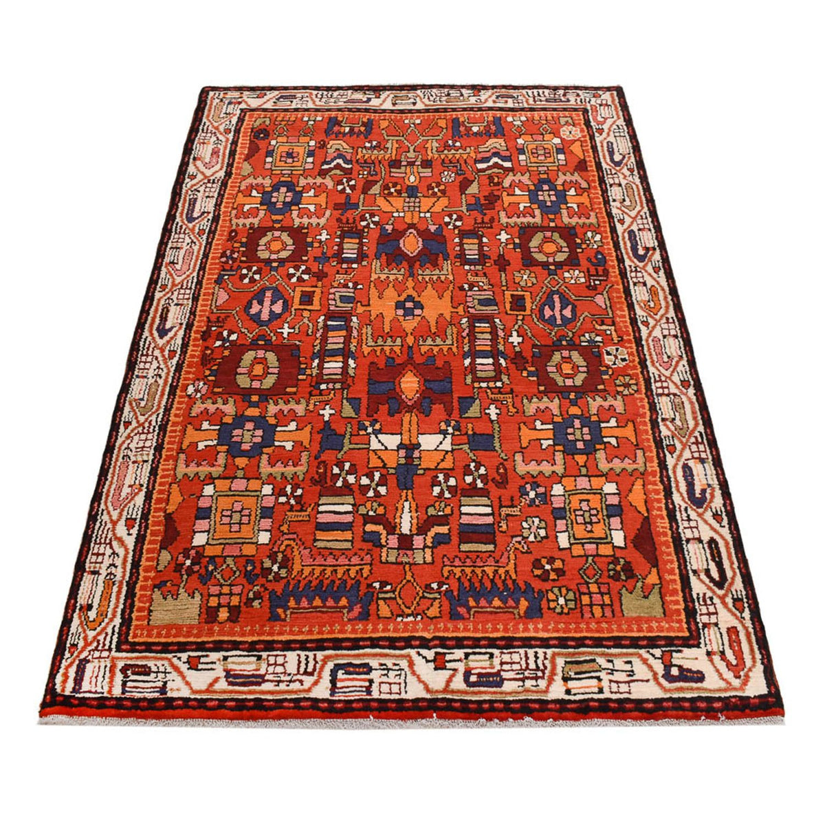 Perser Rug - Nomadic - 209 x 139 cm - multicolored
