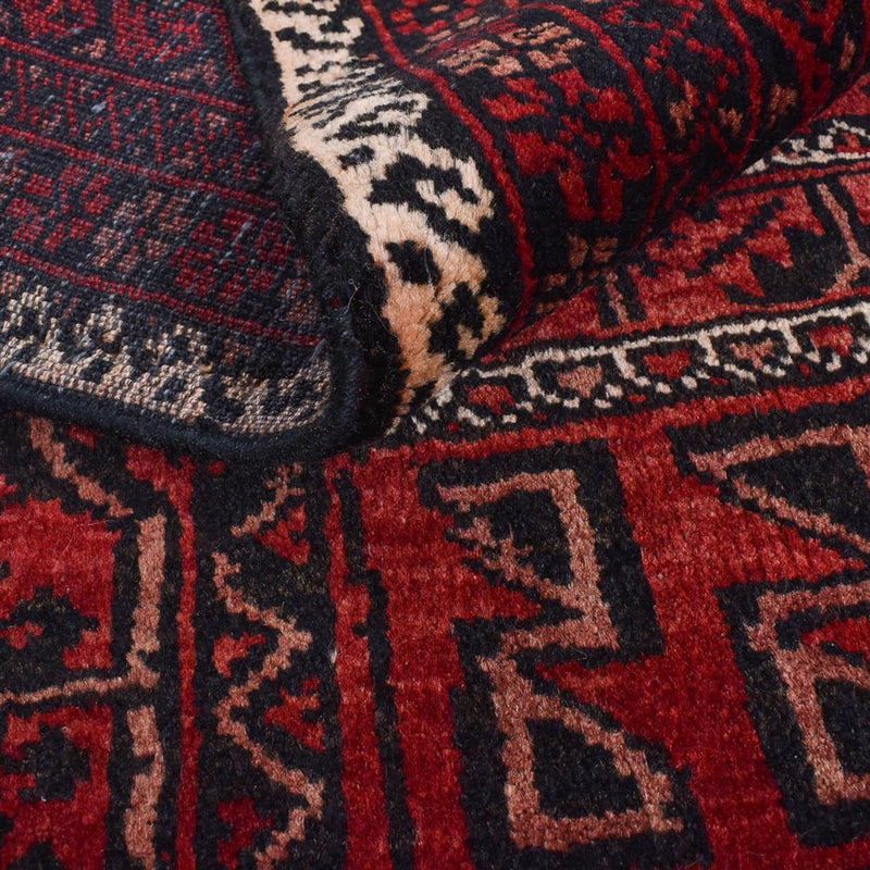 Belutsch Rug other shape  - 198 x 114 cm - red