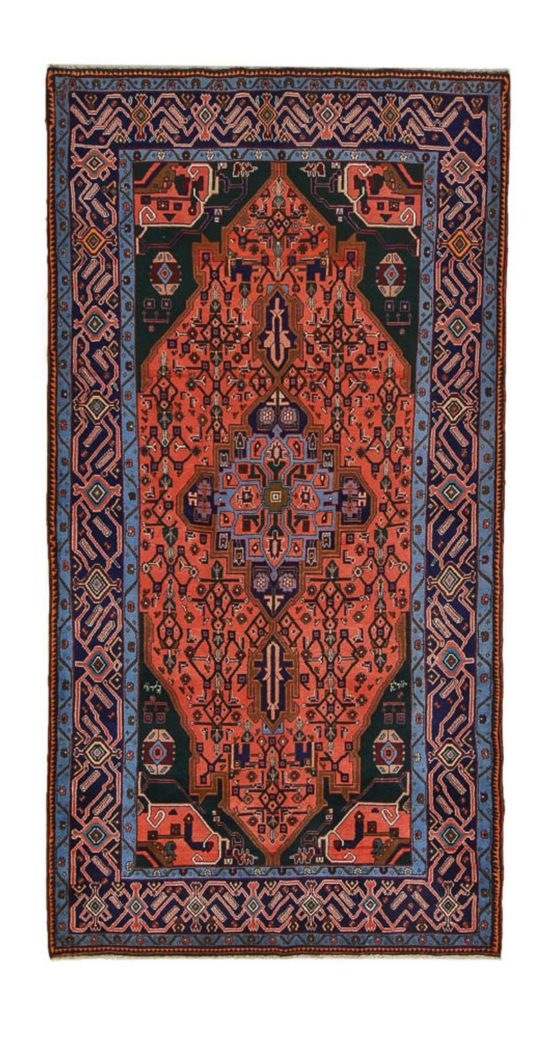 Perser Rug - Nomadic - 286 x 150 cm - light red