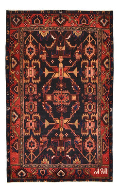 Perser Rug - Nomadic - 207 x 130 cm - dark blue