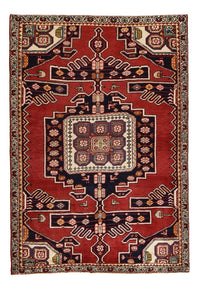 Perser Rug - Nomadic - 192 x 133 cm - red