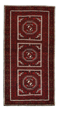 Runner Belutsch Rug - 214 x 110 cm - rust