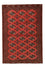 Turkaman Rug - 188 x 126 cm - red