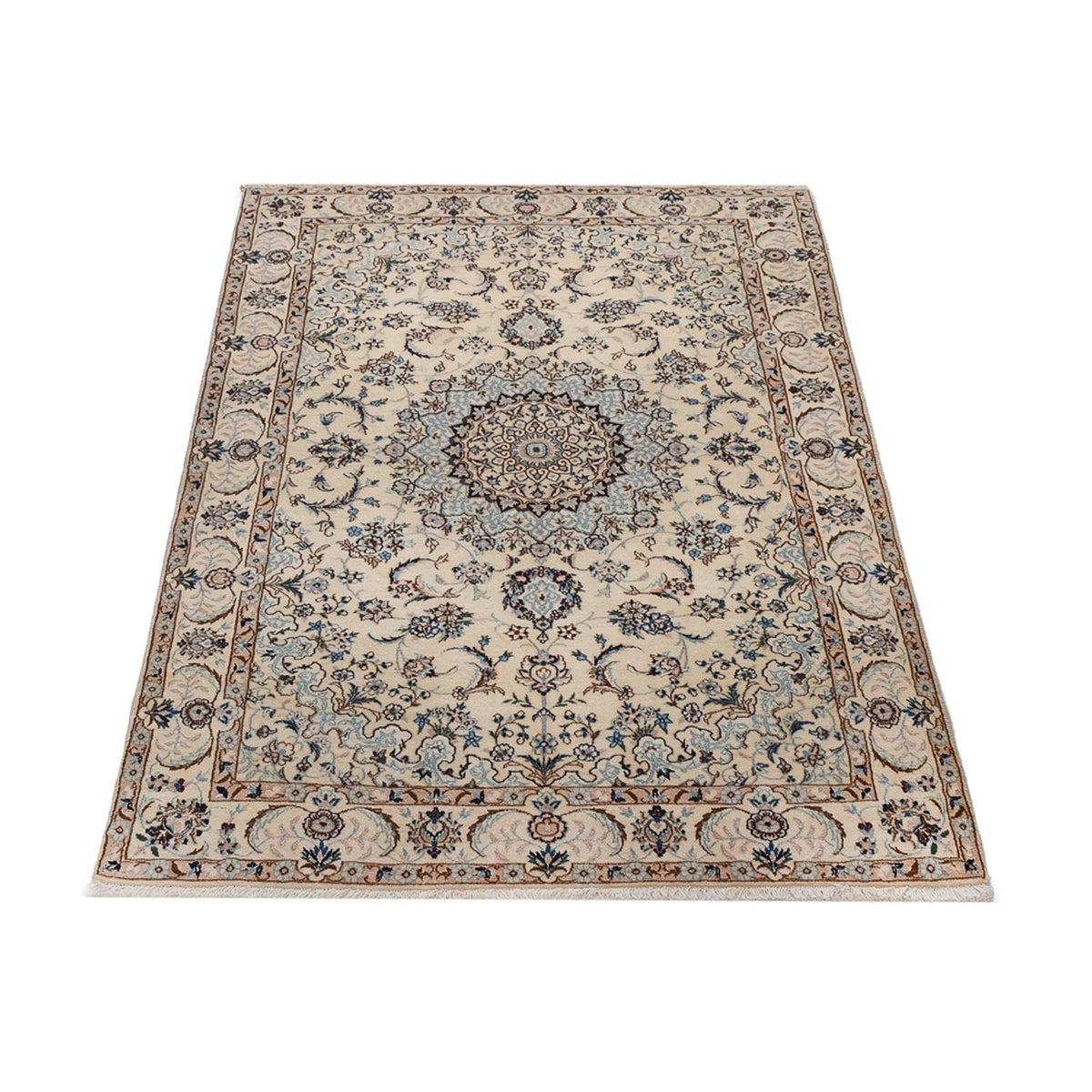 Perser Rug - Nain - Royal - 204 x 126 cm - beige