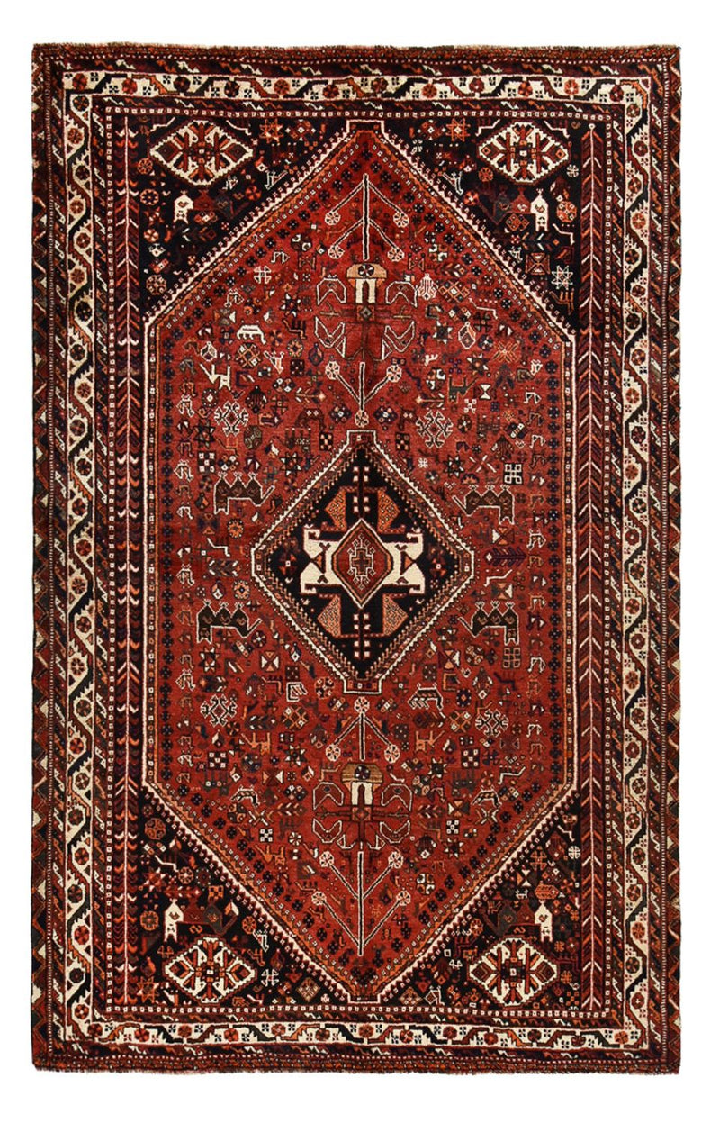 Perser Rug - Nomadic - 281 x 178 cm - red