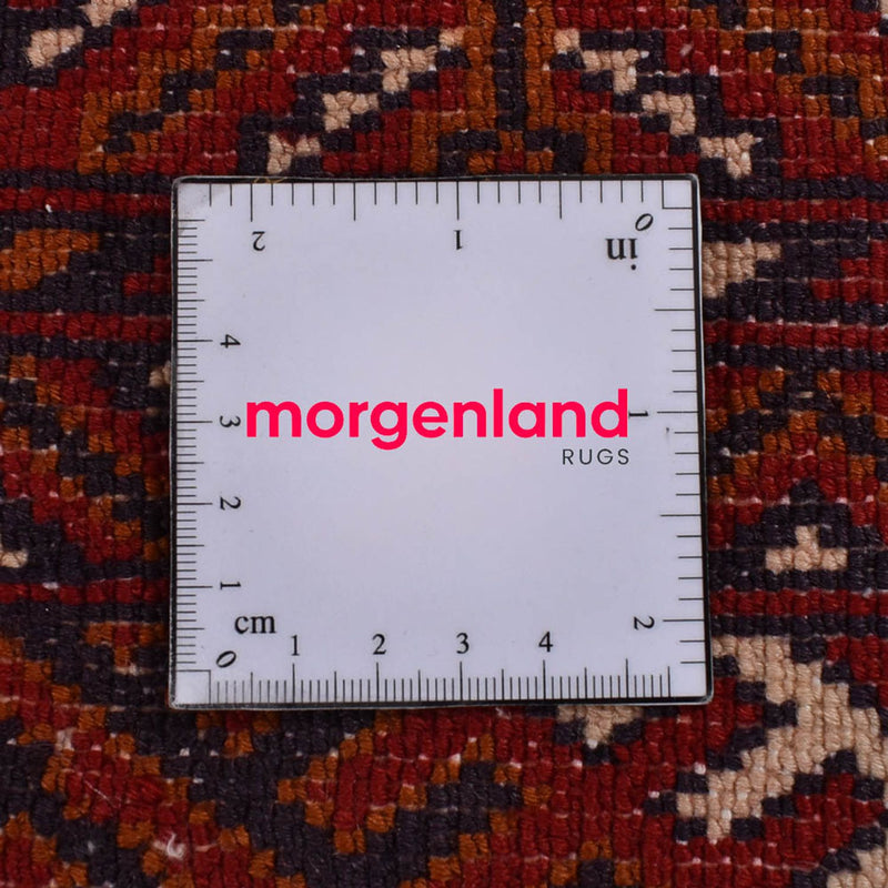 Runner Turkaman Rug - 287 x 102 cm - red