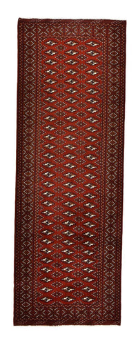 Runner Turkaman Rug - 287 x 101 cm - rust