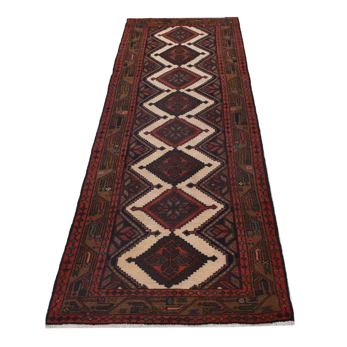 Runner Perser Rug - Nomadic - 297 x 76 cm - rust