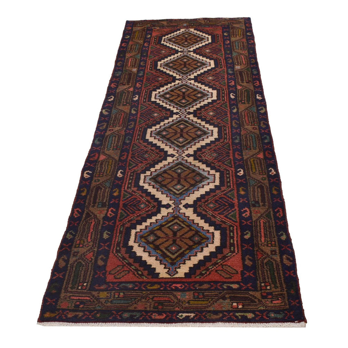 Runner Perser Rug - Nomadic - 275 x 77 cm - rust