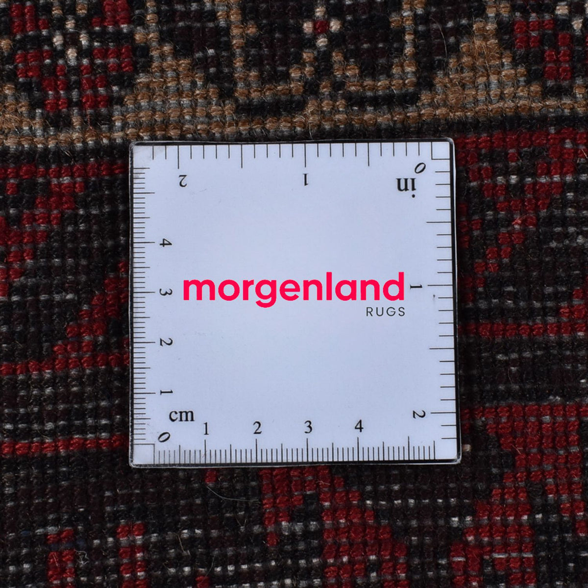 Runner Belutsch Rug - 196 x 96 cm - dark red