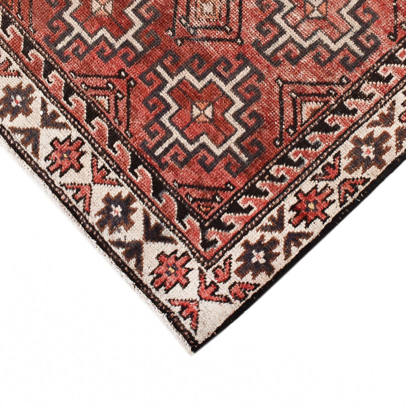 Runner Vintage Rug - 194 x 108 cm - red