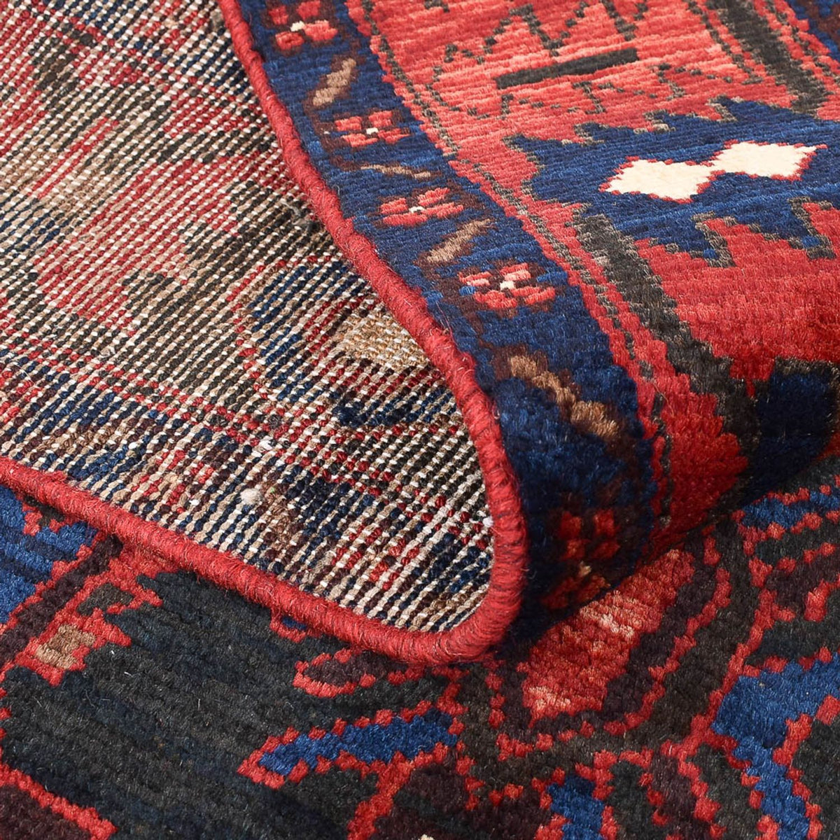 Perser Rug - Nomadic - 212 x 139 cm - red