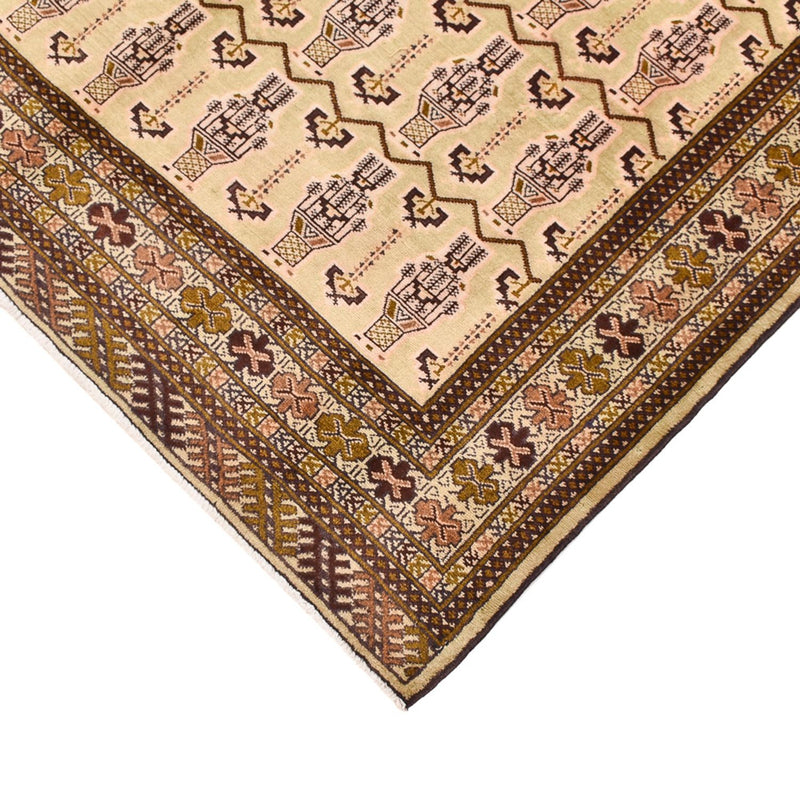 Turkaman Rug - 213 x 146 cm - light beige