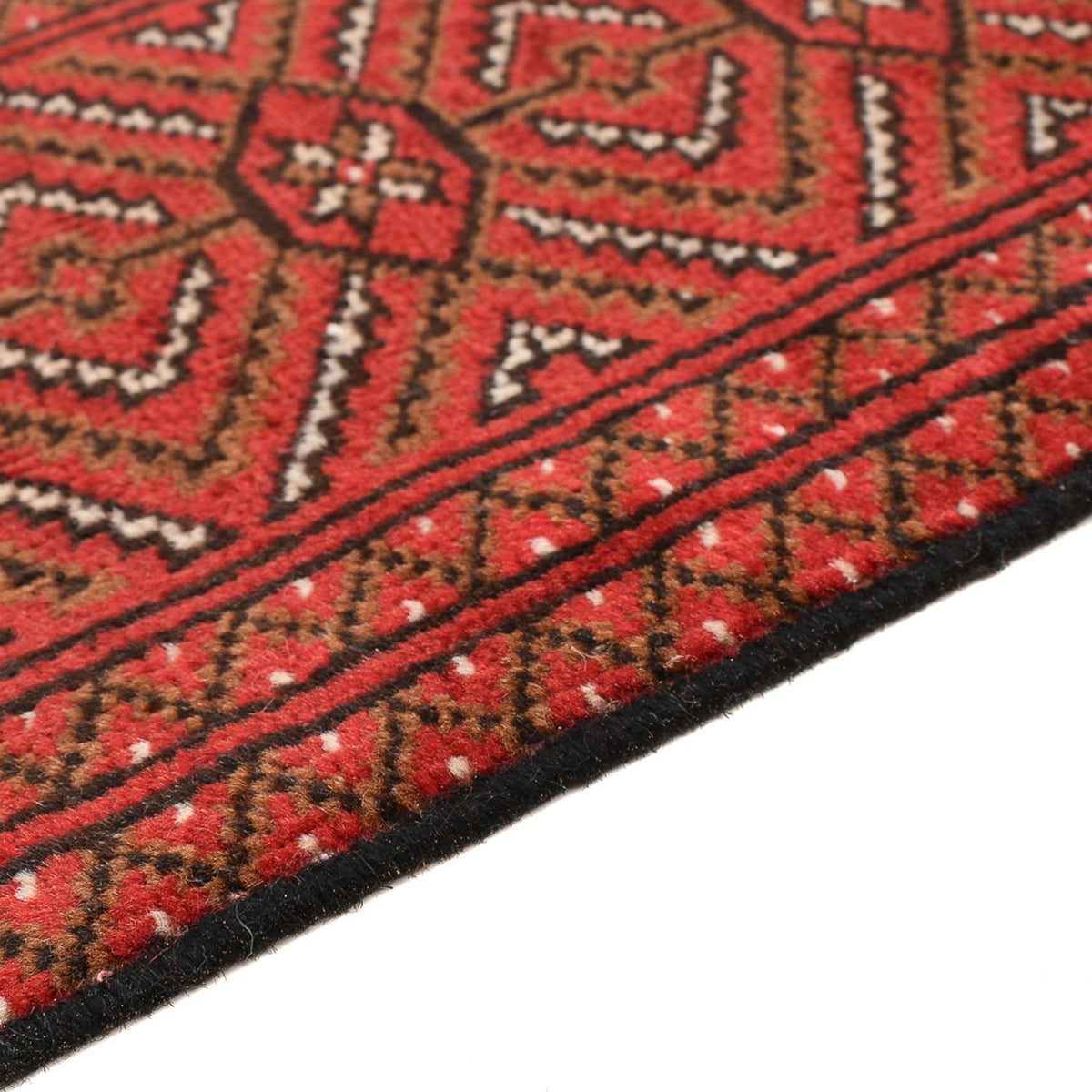 Turkaman Rug - 186 x 125 cm - red