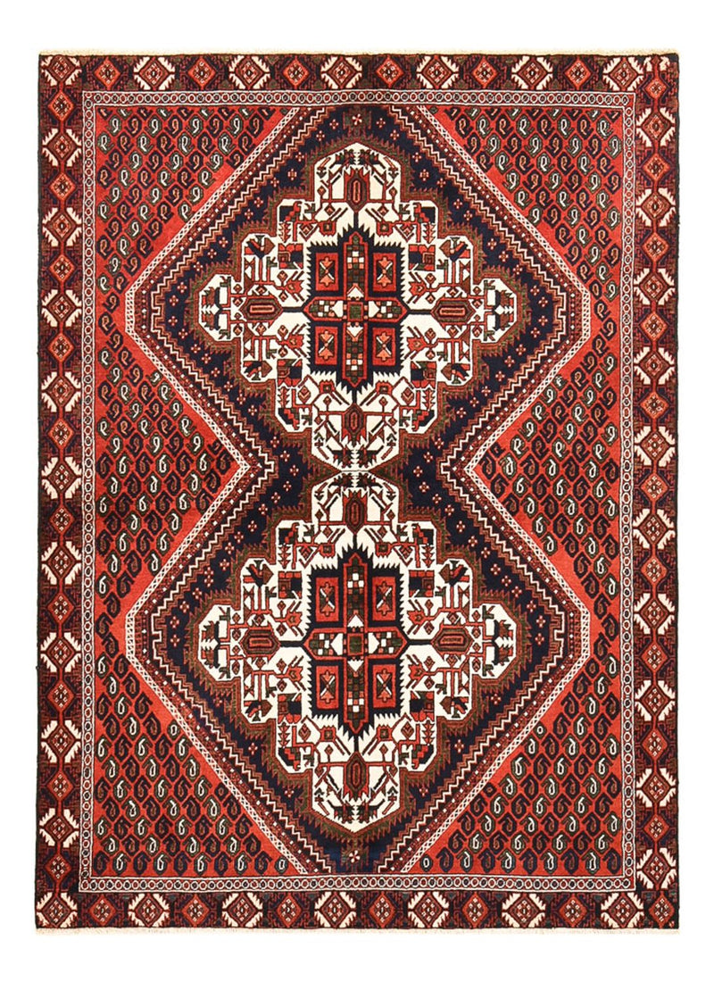 Perser Rug - Nomadic - 174 x 126 cm - rust