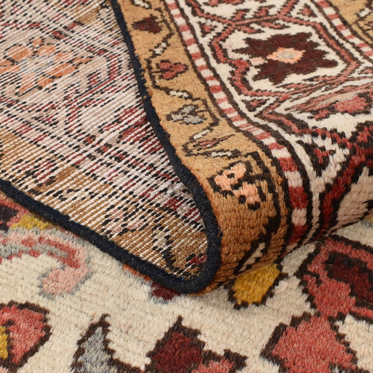 Perser Rug - Nomadic - 295 x 154 cm - dark beige