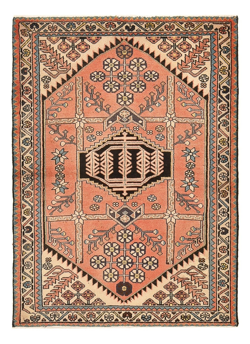 Perser Rug - Nomadic - 141 x 103 cm - light red