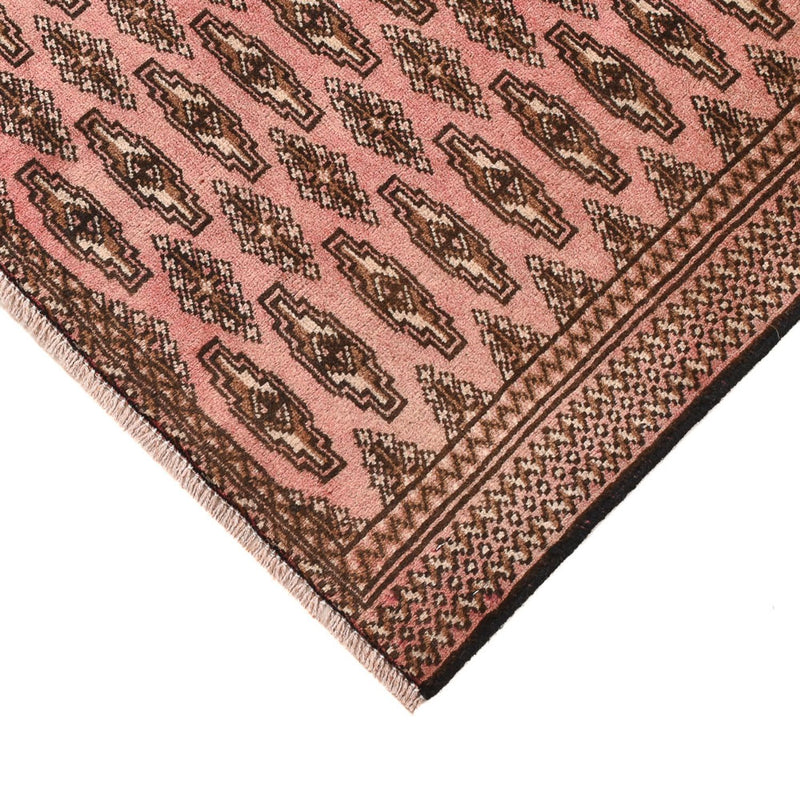 Turkaman Rug - 128 x 90 cm - light red