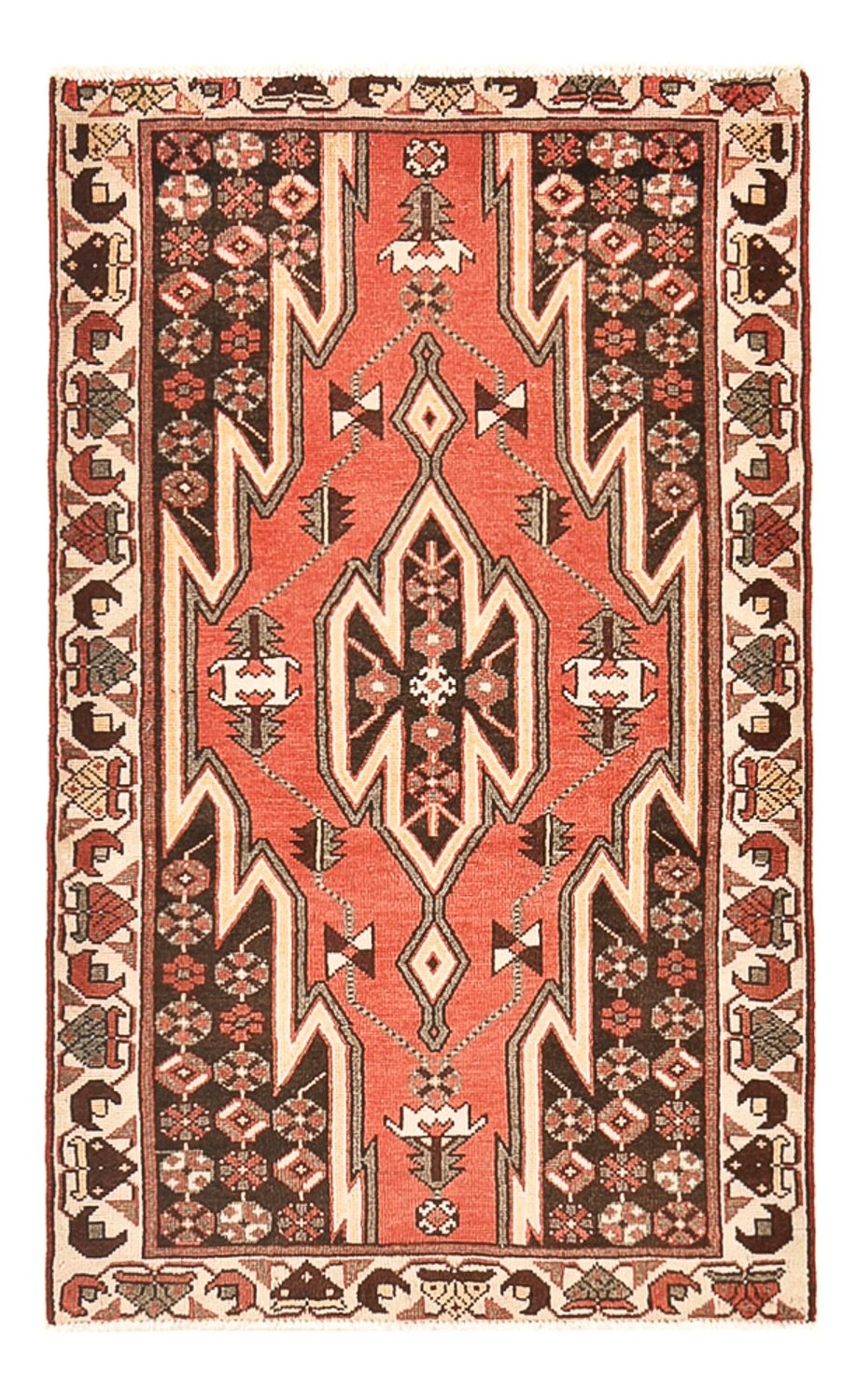 Perser Rug - Nomadic - 125 x 75 cm - light red