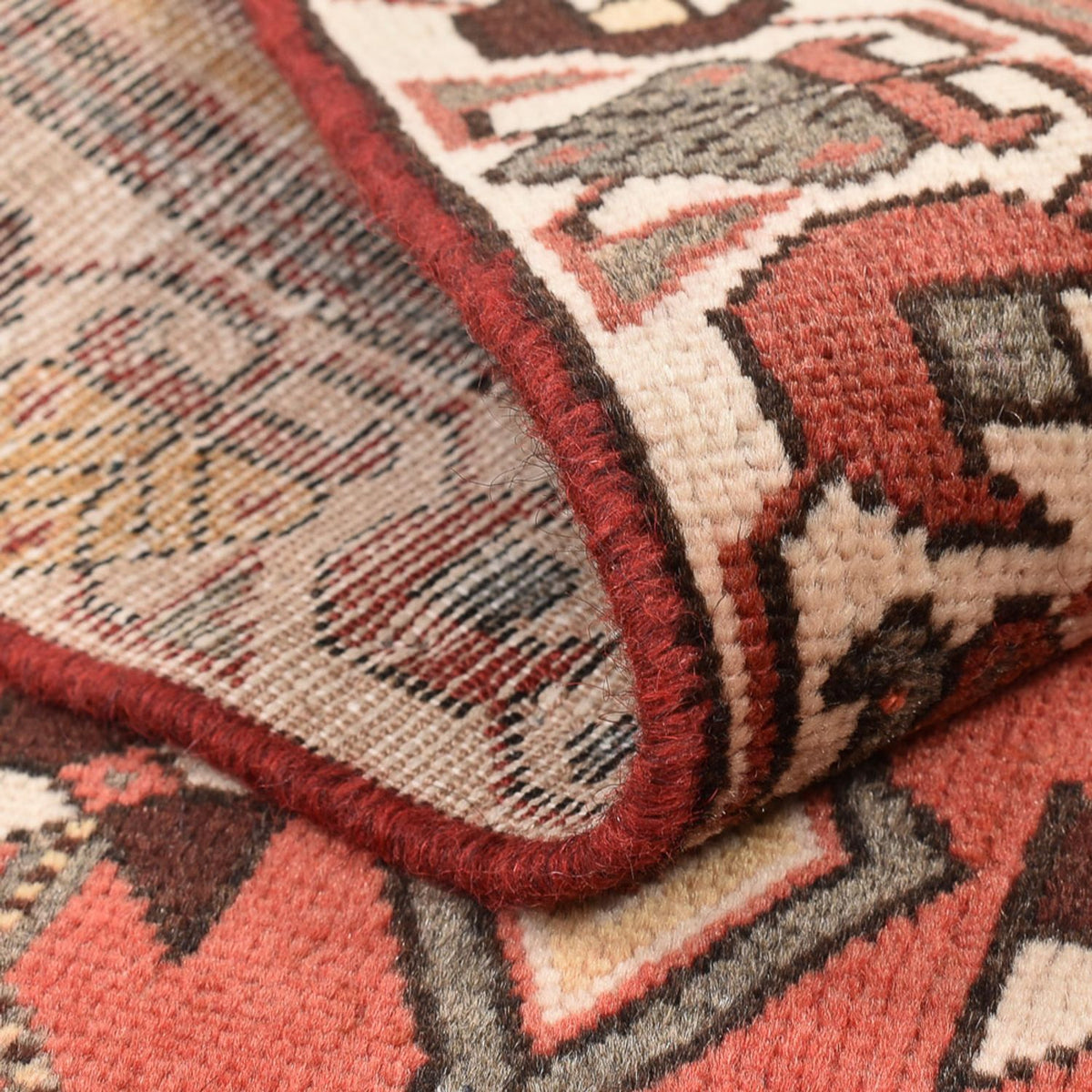 Perser Rug - Nomadic - 125 x 75 cm - light red