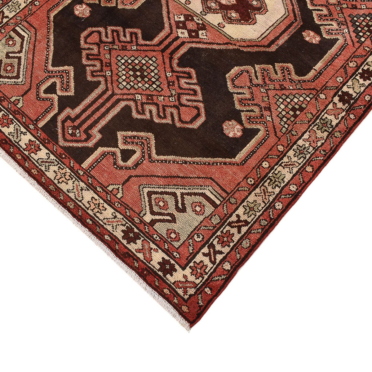 Runner Perser Rug - Nomadic - 318 x 109 cm - terracotta