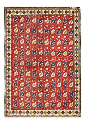 Perser Rug - Tabriz - 140 x 96 cm - red