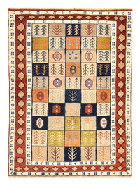 Persian Gabbeh Rug 103x143cm - Perserteppich Wollteppich – product image