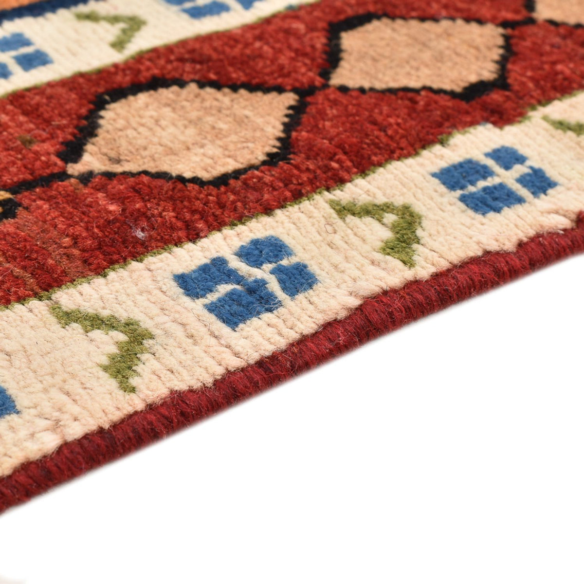 Persian Gabbeh Rug 103x143cm - Perserteppich Wollteppich