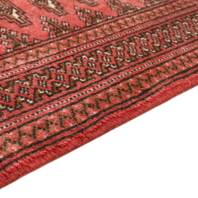 Turkaman Rug - 140 x 104 cm - red