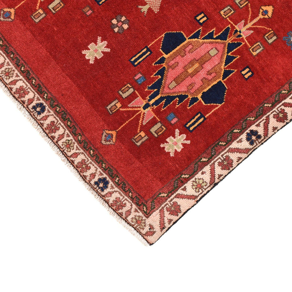 Runner Perser Rug - Nomadic - 129 x 107 cm - red