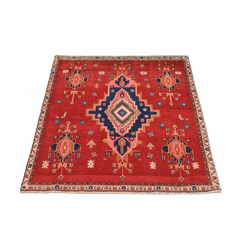 Runner Perser Rug - Nomadic - 129 x 107 cm - red