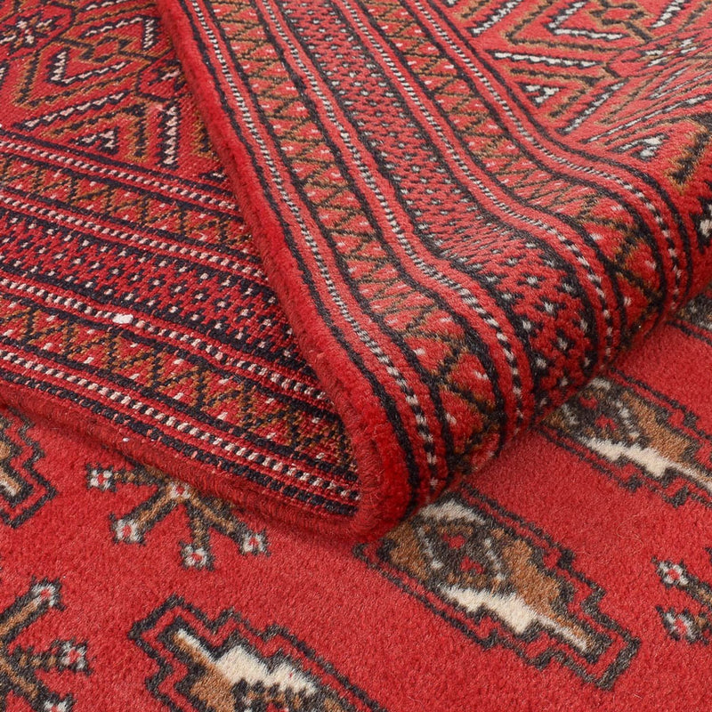 Turkaman Rug - 385 x 304 cm - red