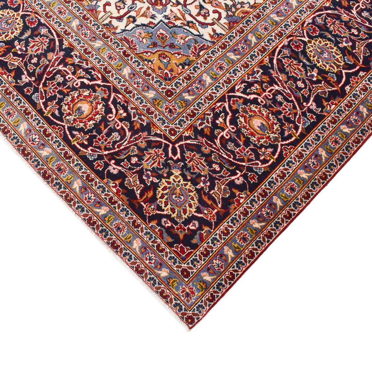 Perser Rug - Keshan - 395 x 297 cm - red