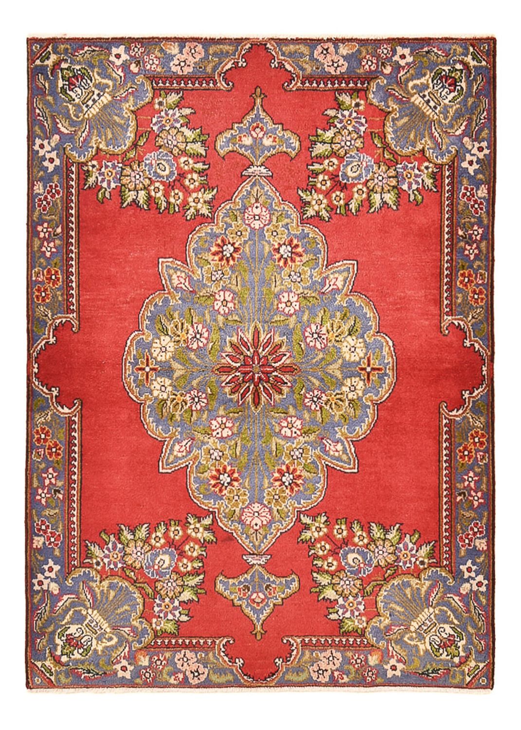 Perser Rug - Tabriz - 142 x 100 cm - red