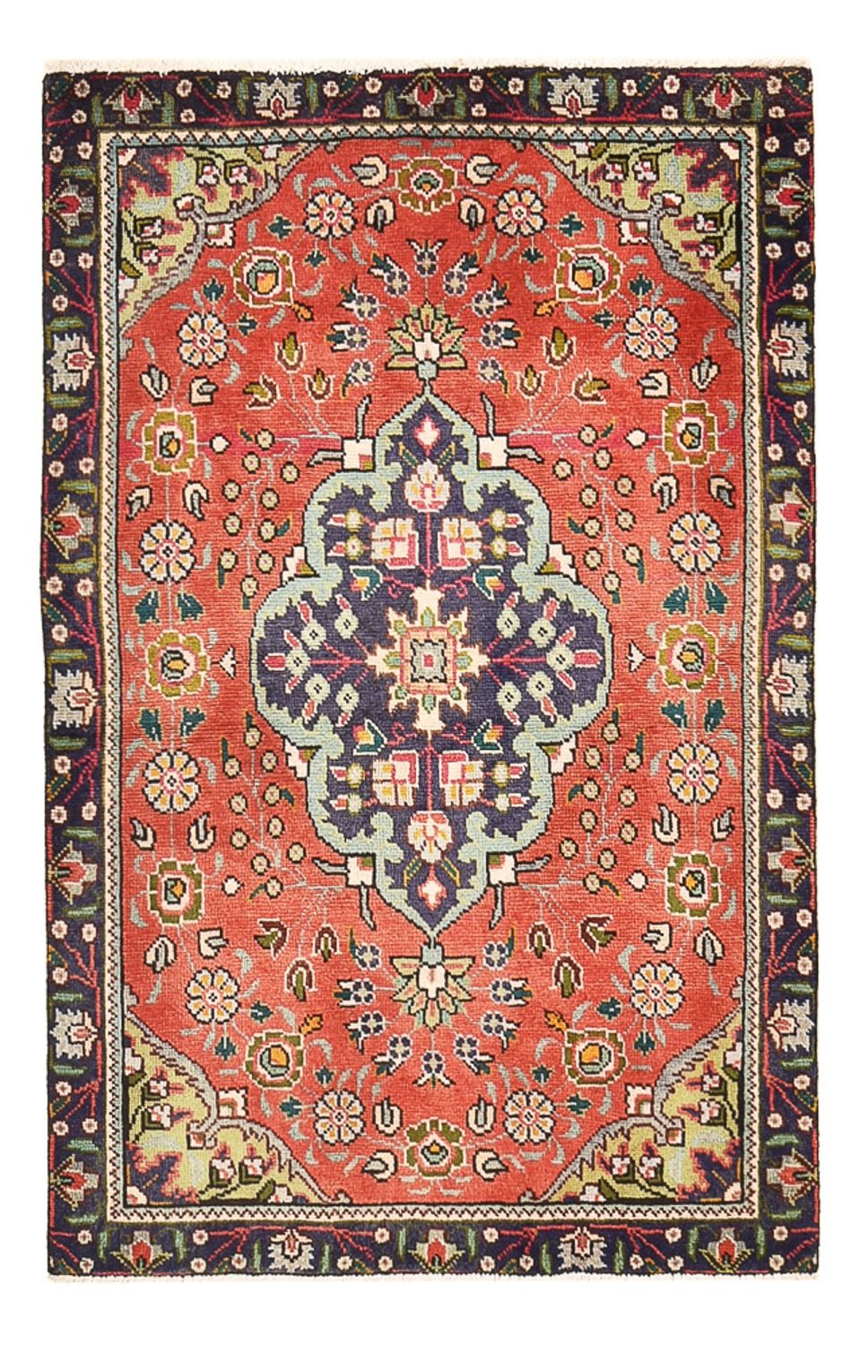 Perser Rug - Tabriz - 139 x 90 cm - light red