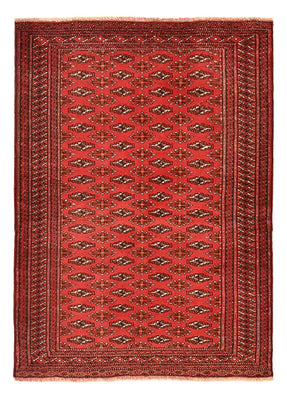 Turkaman Rug - 138 x 98 cm - red