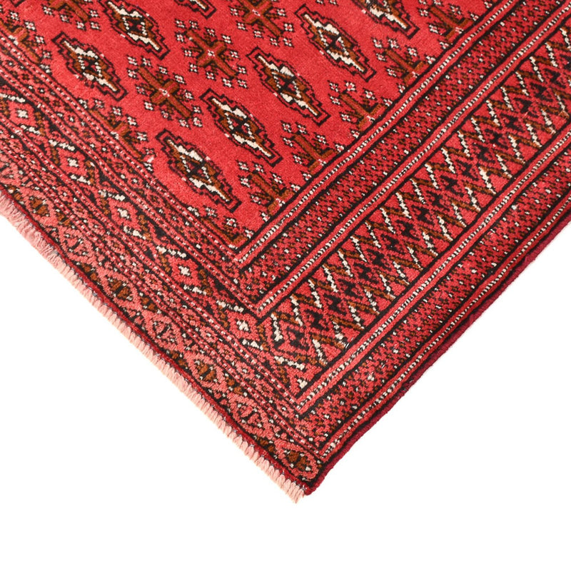 Turkaman Rug - 138 x 98 cm - red