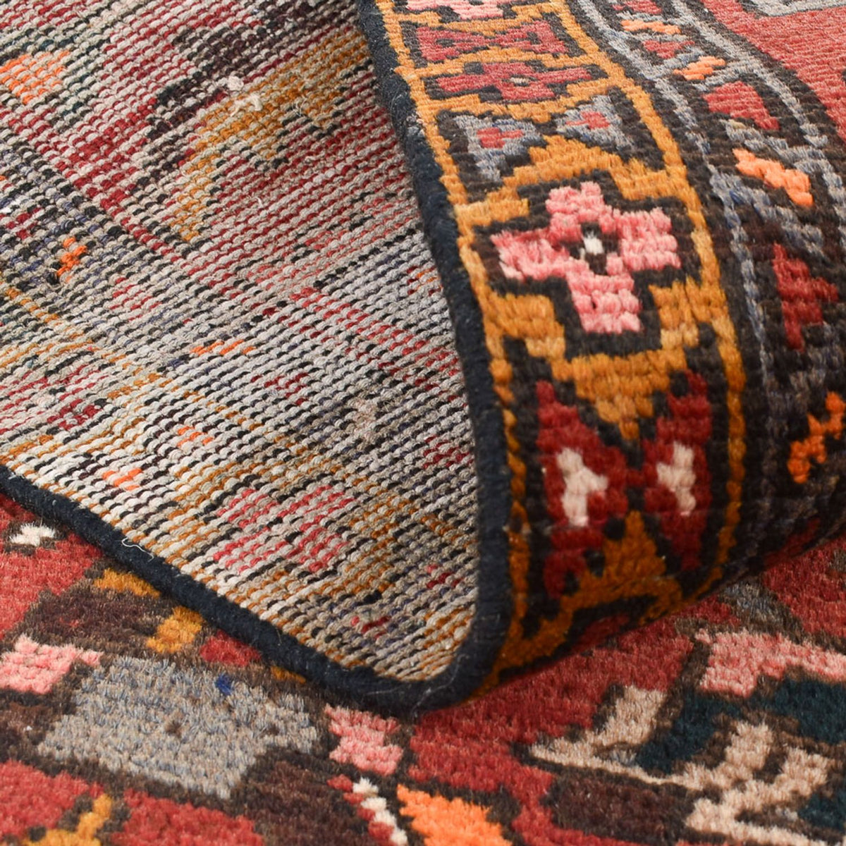 Runner Perser Rug - Nomadic - 322 x 92 cm - terracotta