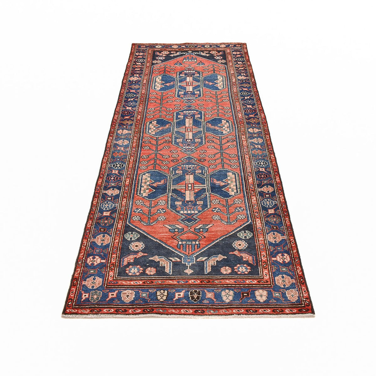 Runner Perser Rug - Nomadic - 292 x 102 cm - light red