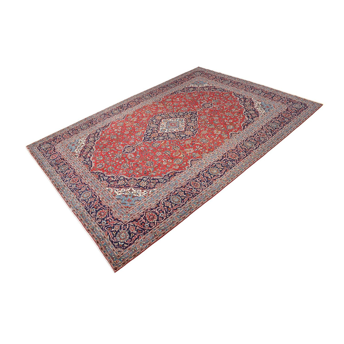 Perser Rug - Keshan - 403 x 290 cm - red