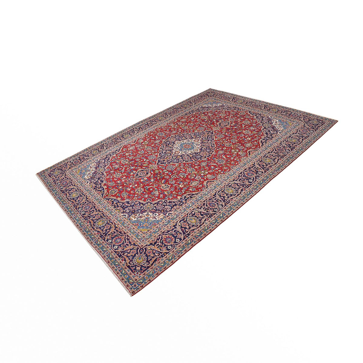 Perser Rug - Keshan - 403 x 295 cm - red