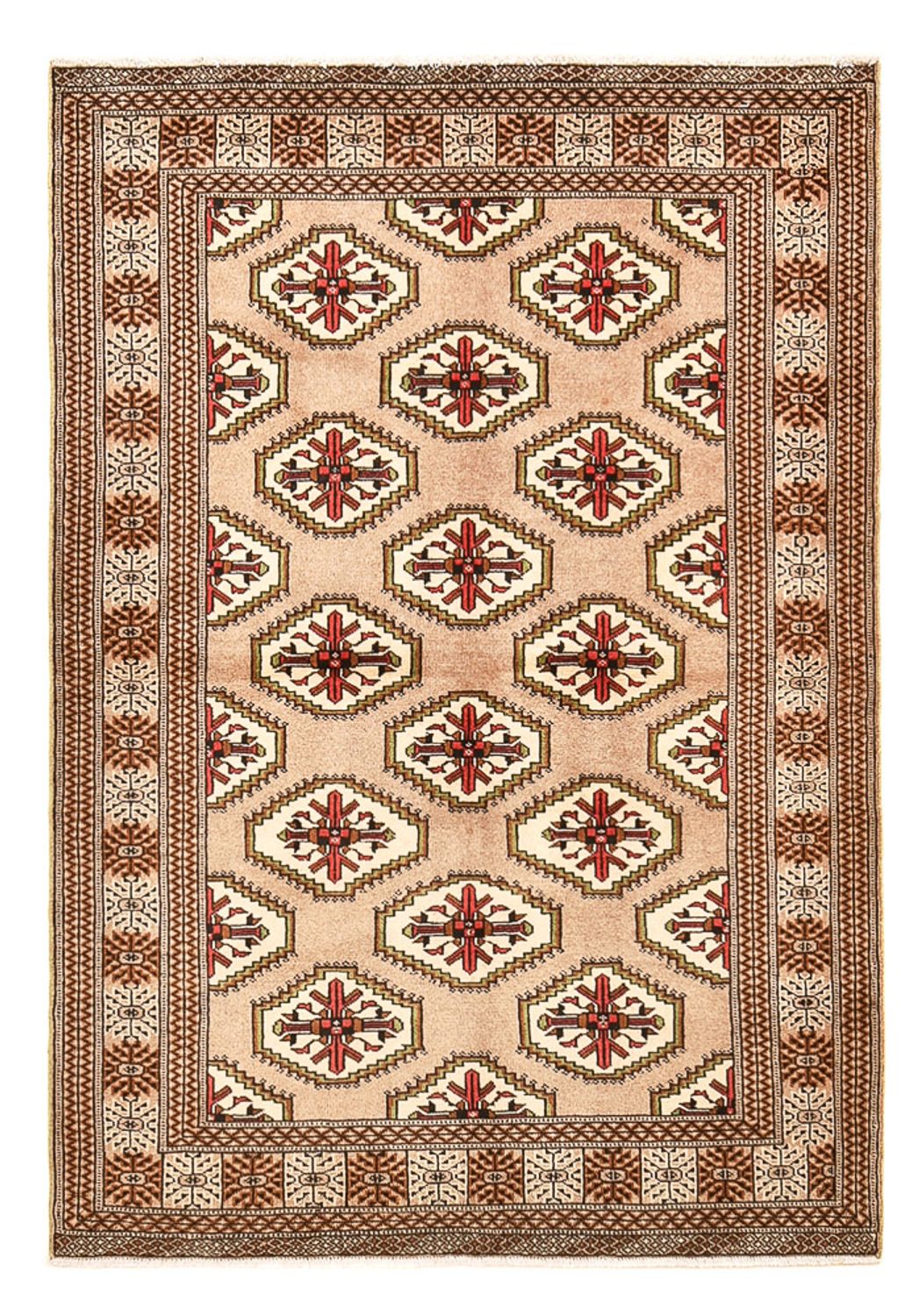 Turkaman Rug - 191 x 134 cm - sand